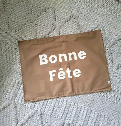 Affiche Bonne Fête réutilisable  - Caramel