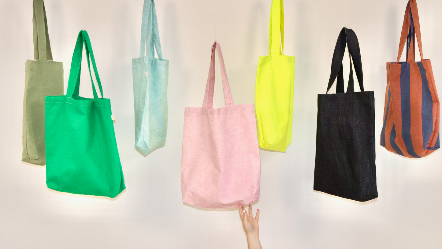 Sac réutilisable tote bag - Ligné