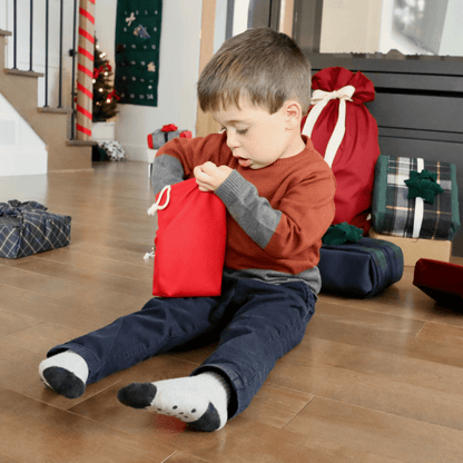 Petit sac cadeau - Rouge