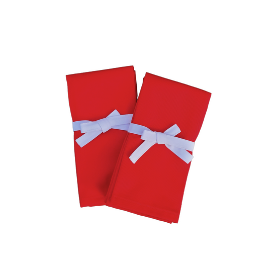 Cloth Napkins - Red